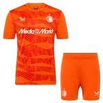 Günstige Fußballtrikots Feyenoord Rotterdam Torwart Kinder 2025-26 Orange Kurzarm